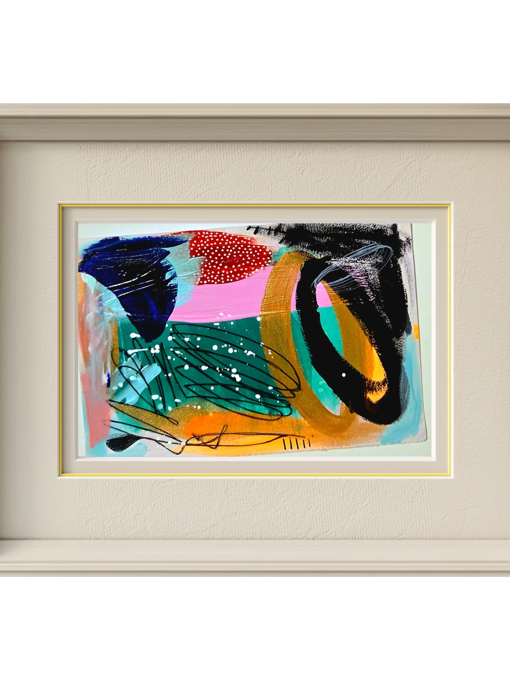 Abstract Modern Multicolor Art